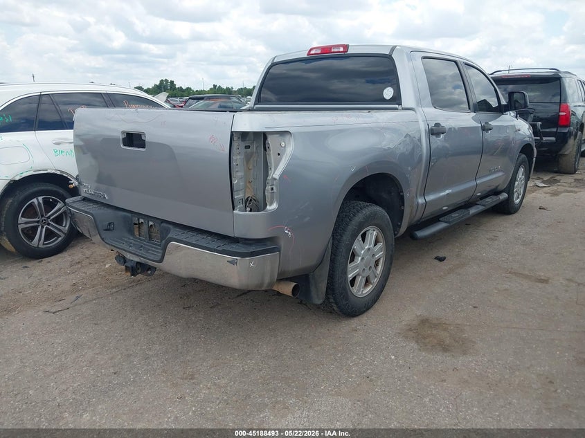 2010 Toyota Tundra VIN 5TFEY5F19AX093931 IAAI salvage auction — REAR END, Original (Texas), sold $25 on 2026-07-29 (photo 4)