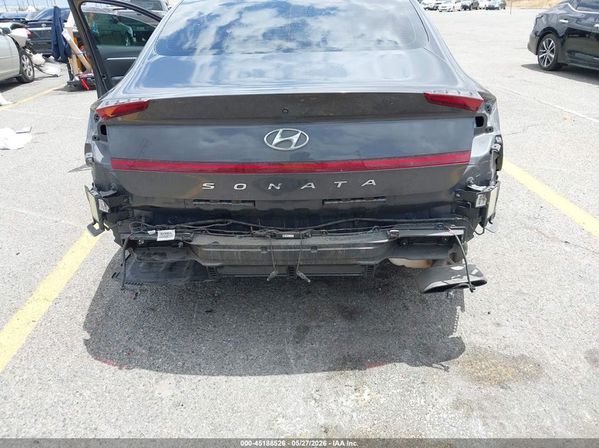 2020 Hyundai Sonata VIN 5NPEL4JA2LH009902 IAAI salvage auction — REAR END, Salvage Title, sold $4,800 on 2026-07-07 (photo 6)