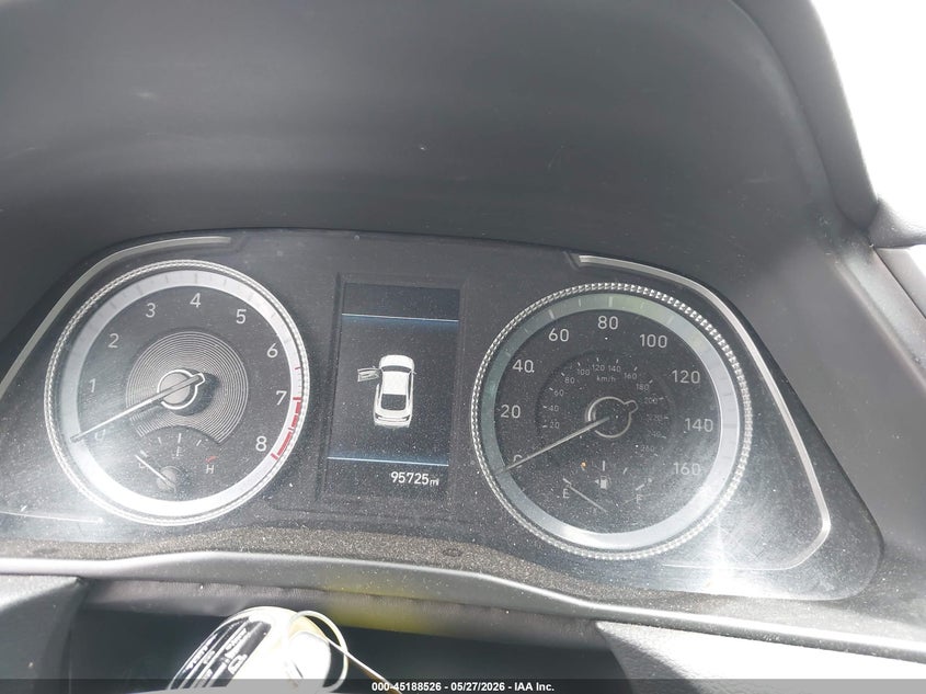 2020 Hyundai Sonata VIN 5NPEL4JA2LH009902 IAAI salvage auction — REAR END, Salvage Title, sold $4,800 on 2026-07-07 (photo 7)