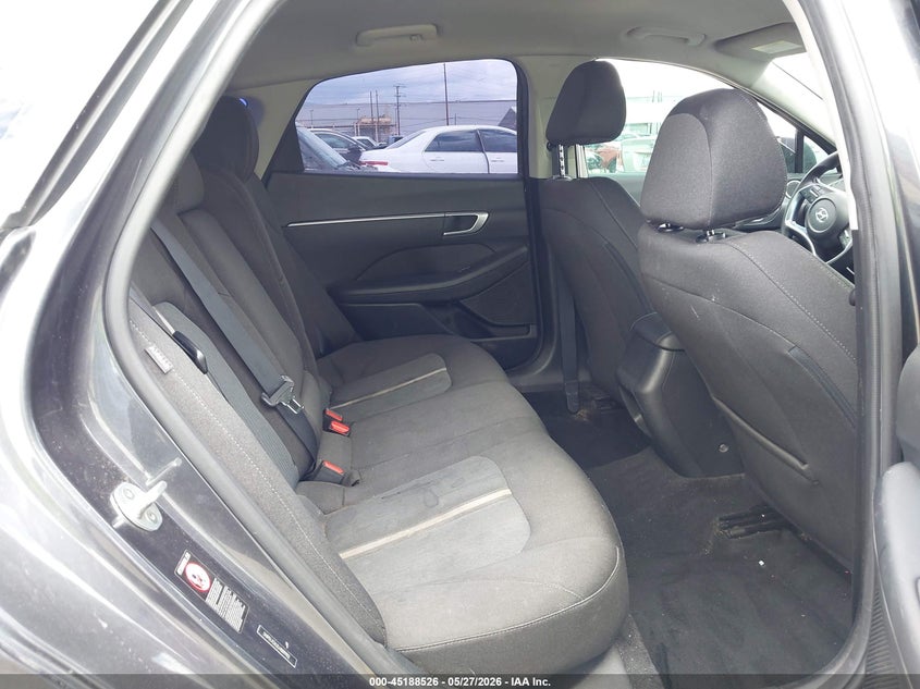 2020 Hyundai Sonata VIN 5NPEL4JA2LH009902 IAAI salvage auction — REAR END, Salvage Title, sold $4,800 on 2026-07-07 (photo 8)