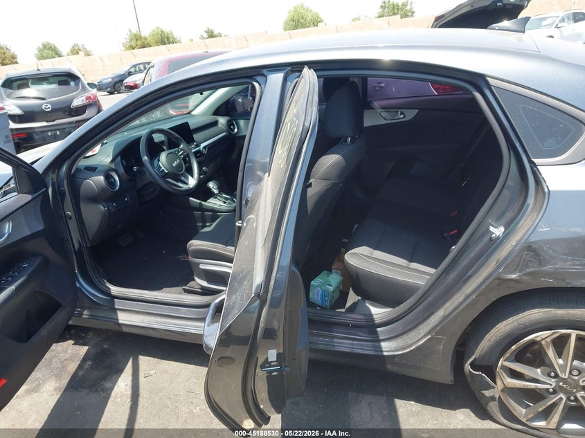 2024 Kia Forte VIN 3KPF24AD5RE801489 IAAI salvage auction — SIDE, Salvage Certificate (California), sold $3,450 on 2026-07-10 (photo 8)
