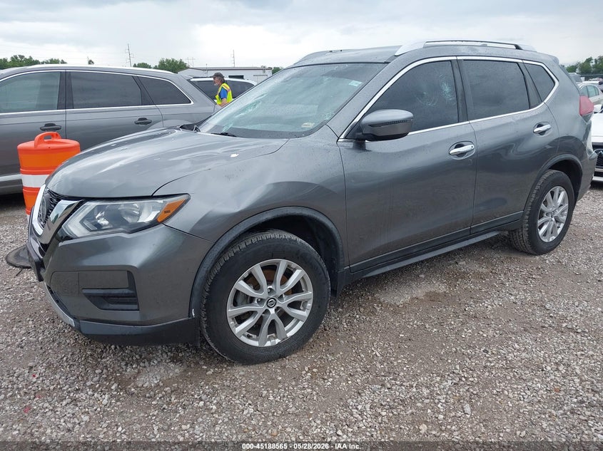 2019 Nissan Rogue VIN KNMAT2MV5KP533338 IAAI salvage auction — HAIL, Salvage Title, sold $2,675 on 2026-07-13 (photo 2)