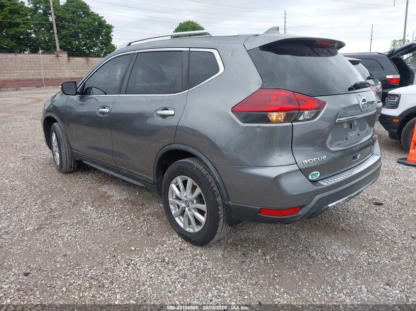 2019 Nissan Rogue VIN KNMAT2MV5KP533338 IAAI salvage auction — HAIL, Salvage Title, sold $2,675 on 2026-07-13 (photo 3)