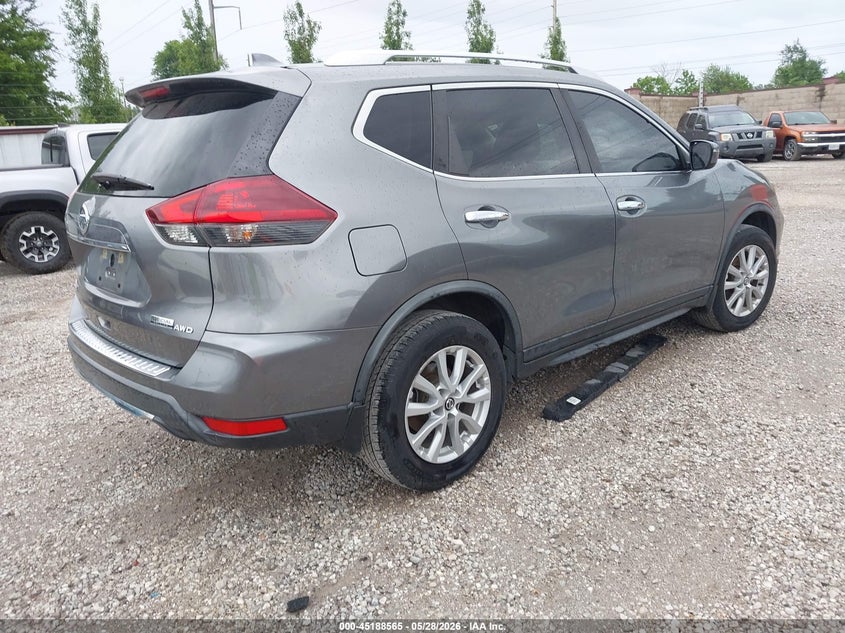 2019 Nissan Rogue VIN KNMAT2MV5KP533338 IAAI salvage auction — HAIL, Salvage Title, sold $2,675 on 2026-07-13 (photo 4)