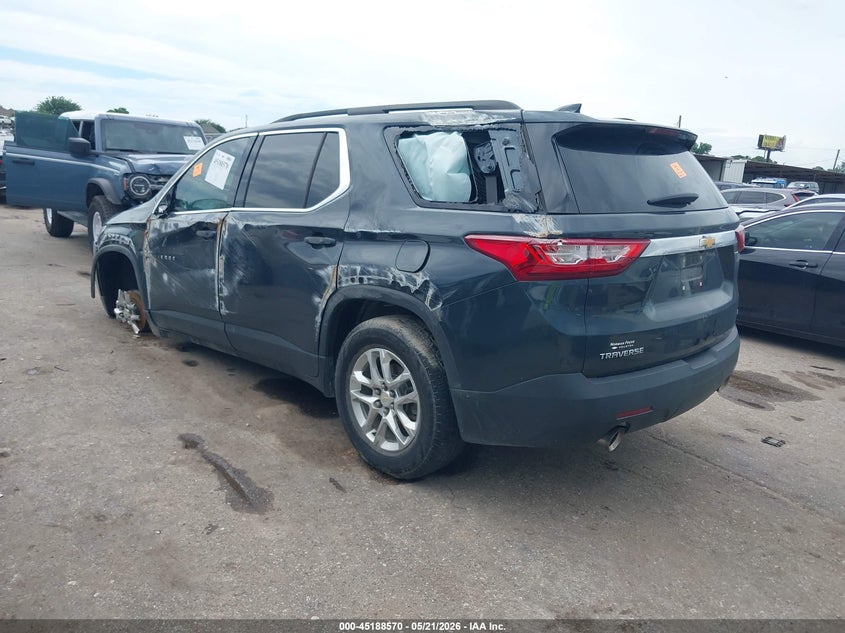 2019 Chevrolet Traverse VIN 1GNERGKW4KJ186975 IAAI salvage auction — RIGHT FRONT, Salvage (Texas), sold $725 on 2026-07-10 (photo 3)