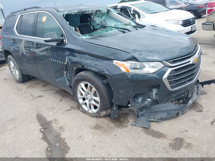 2019 Chevrolet Traverse VIN 1GNERGKW4KJ186975 IAAI salvage auction — RIGHT FRONT, Salvage (Texas), sold $725 on 2026-07-10 (photo 6)