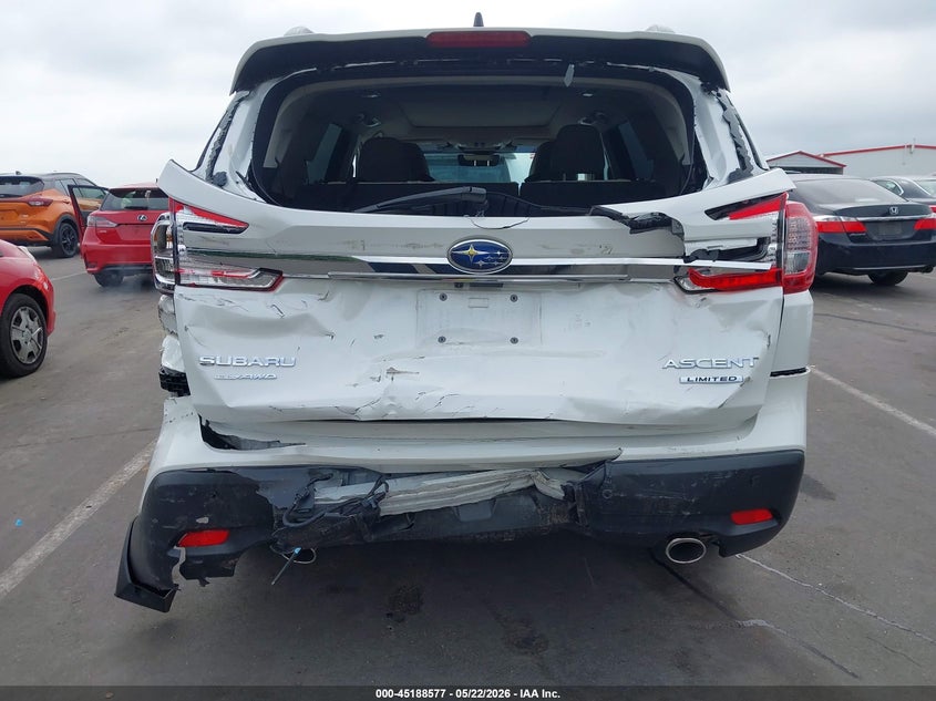 2024 Subaru Ascent VIN 4S4WMAUD6R3445612 IAAI salvage auction — REAR END, Salvage (Idaho), sold $11,600 on 2026-07-29 (photo 6)