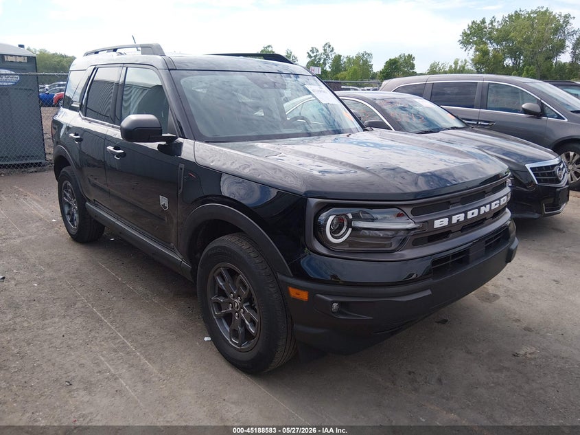 2024 Ford Bronco sport VIN 3FMCR9B62RRF11162 IAAI salvage auction — HAIL, Salvage (Ohio), sold $12,725 on 2026-07-28 (photo 1)