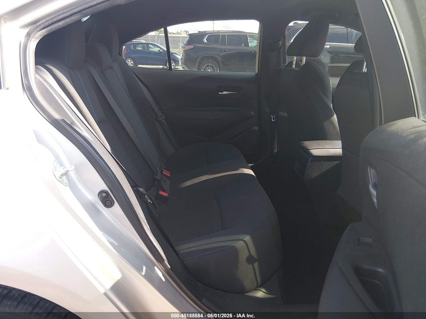 2020 Toyota Corolla VIN JTDS4RCE9LJ003924 IAAI salvage auction — HAIL, Salvage Title, sold $7,000 on 2026-07-14 (photo 8)