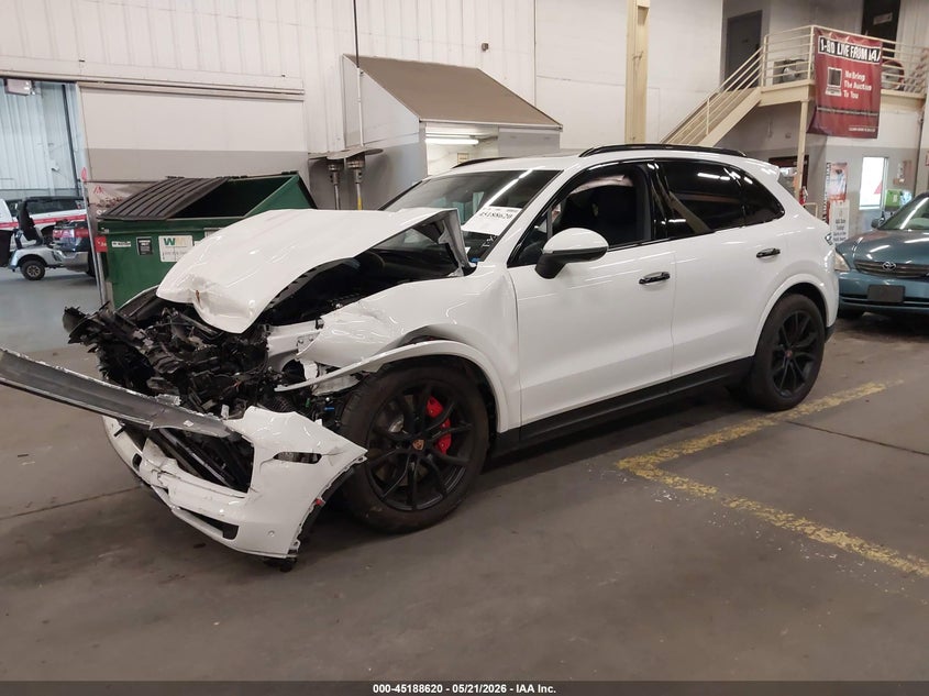2026 Porsche Cayenne VIN WP1AL2AY9TDA15281 IAAI salvage auction — FRONT END, Salvage (Idaho), sold $125 on 2026-07-27 (photo 2)