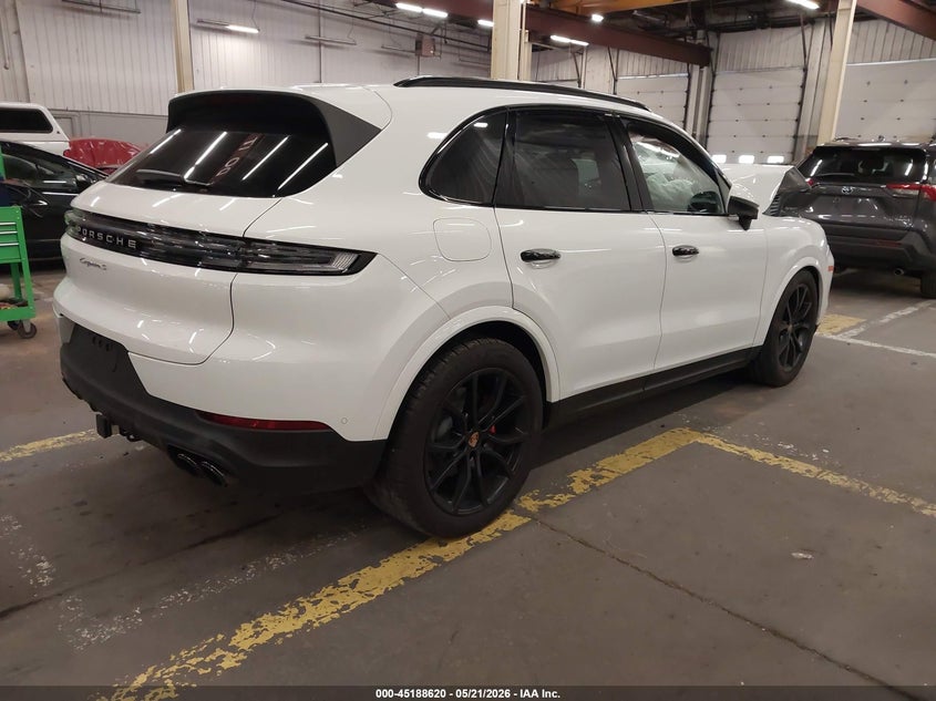 2026 Porsche Cayenne VIN WP1AL2AY9TDA15281 IAAI salvage auction — FRONT END, Salvage (Idaho), sold $125 on 2026-07-27 (photo 4)