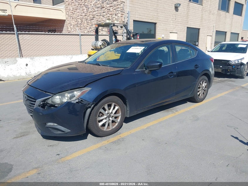 2014 Mazda 3 VIN JM1BM1V71E1211797 IAAI salvage auction — FRONT END, Salvage (California), sold $1,450 on 2026-07-13 (photo 2)