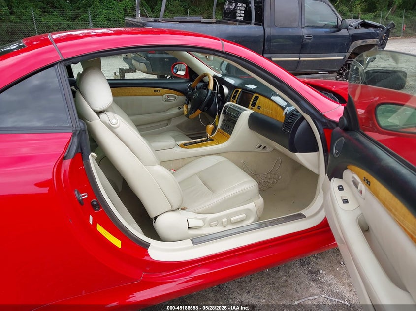 2003 Lexus Sc 430 VIN JTHFN48Y630041507 IAAI salvage auction — REAR END, Salvage (Georgia), sold $2,150 on 2026-07-10 (photo 5)