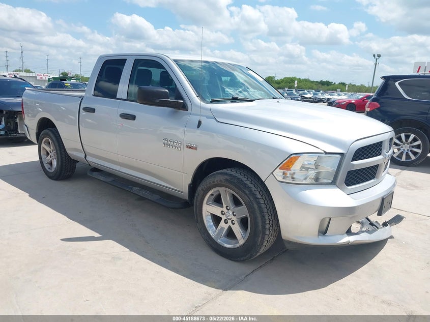 2016 Ram 1500 VIN 1C6RR6FT9GS292982 IAAI salvage auction — FRONT & REAR, Salvage Title, sold $5,975 on 2026-10-12 (photo 1)
