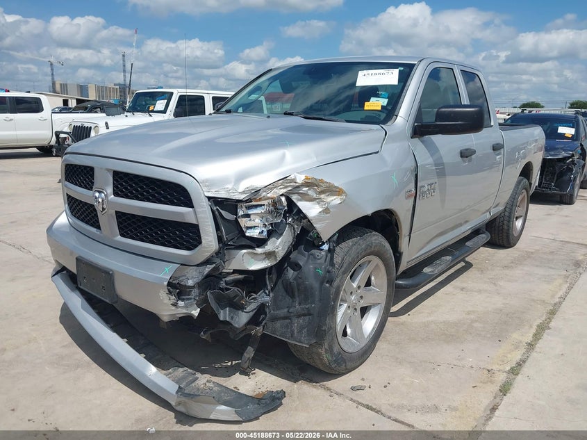 2016 Ram 1500 VIN 1C6RR6FT9GS292982 IAAI salvage auction — FRONT & REAR, Salvage Title, sold $5,975 on 2026-10-12 (photo 2)