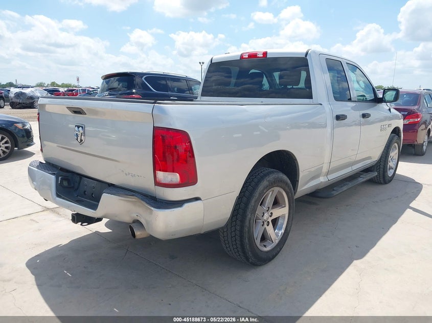 2016 Ram 1500 VIN 1C6RR6FT9GS292982 IAAI salvage auction — FRONT & REAR, Salvage Title, sold $5,975 on 2026-10-12 (photo 4)