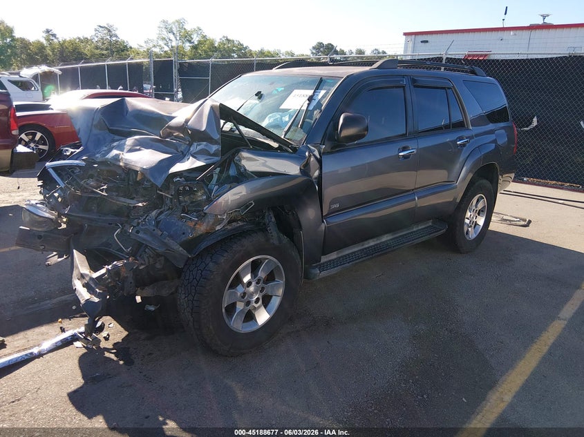 2007 Toyota 4runner VIN JTEZU14R878075109 IAAI salvage auction — FRONT END, Salvage (South Carolina), sold $1,650 on 2026-07-25 (photo 2)