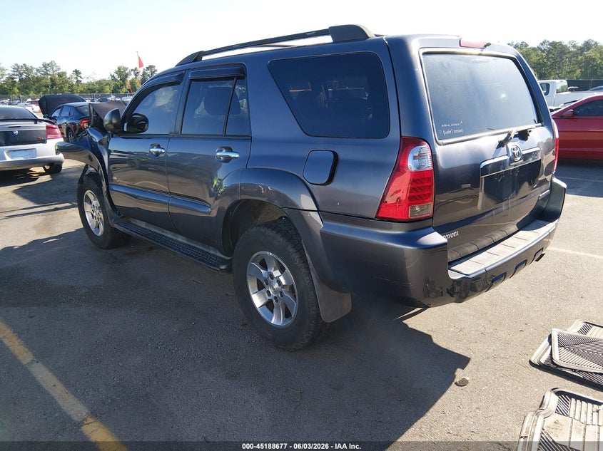 2007 Toyota 4runner VIN JTEZU14R878075109 IAAI salvage auction — FRONT END, Salvage (South Carolina), sold $1,650 on 2026-07-25 (photo 3)