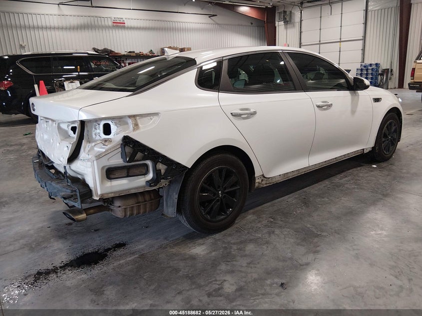 2016 Kia Optima VIN KNAGT4L30G5096306 IAAI salvage auction — REAR END, Salvage Title, sold $1,125 on 2026-07-22 (photo 4)