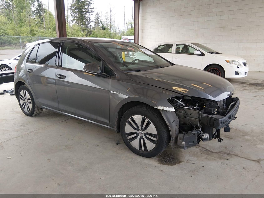 2019 Volkswagen E-golf VIN WVWKR7AU8KW919236 IAAI salvage auction — FRONT END, Bill Of Sale (Washington), sold $3,150 on 2026-07-23 (photo 1)