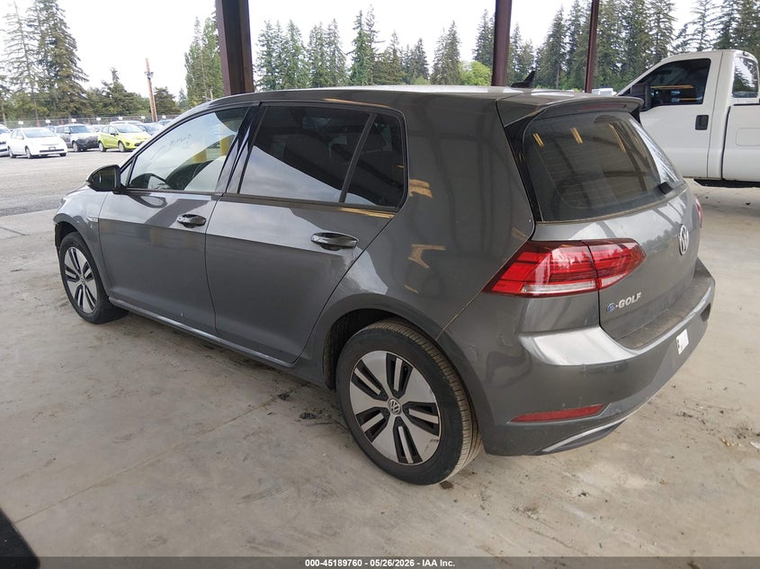 2019 Volkswagen E-golf VIN WVWKR7AU8KW919236 IAAI salvage auction — FRONT END, Bill Of Sale (Washington), sold $3,150 on 2026-07-23 (photo 3)