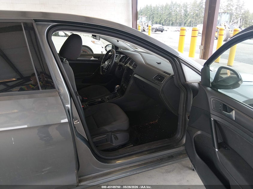 2019 Volkswagen E-golf VIN WVWKR7AU8KW919236 IAAI salvage auction — FRONT END, Bill Of Sale (Washington), sold $3,150 on 2026-07-23 (photo 5)