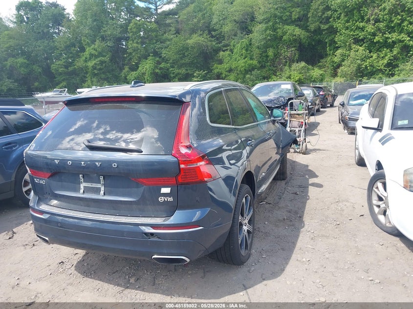 2021 Volvo Xc60 VIN YV4BR0DL1M1675923 IAAI salvage auction — RIGHT FRONT, Salvage (Idaho), sold $8,300 on 2026-07-28 (photo 4)