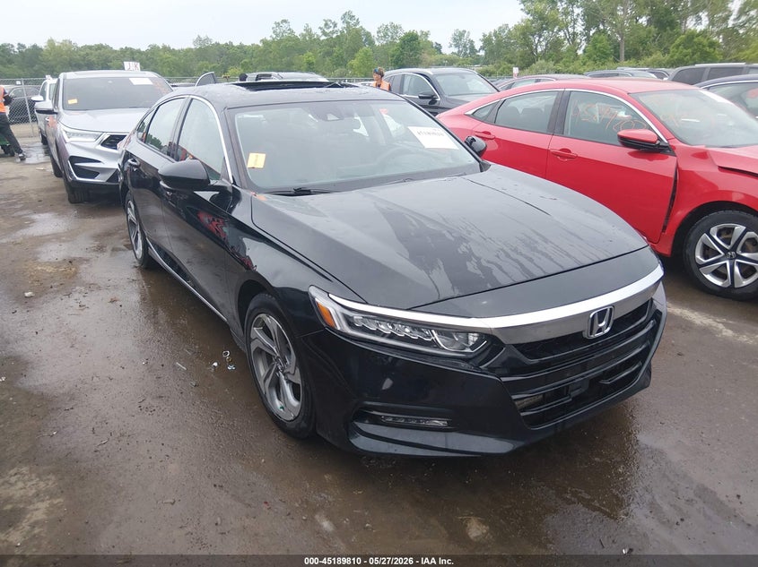 2018 Honda Accord VIN 1HGCV1F4XJA224078 IAAI salvage auction — HAIL, Salvage Title, sold $5,600 on 2026-07-17 (photo 1)