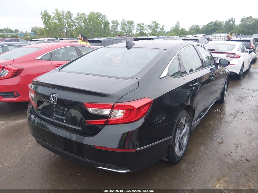 2018 Honda Accord VIN 1HGCV1F4XJA224078 IAAI salvage auction — HAIL, Salvage Title, sold $5,600 on 2026-07-17 (photo 4)