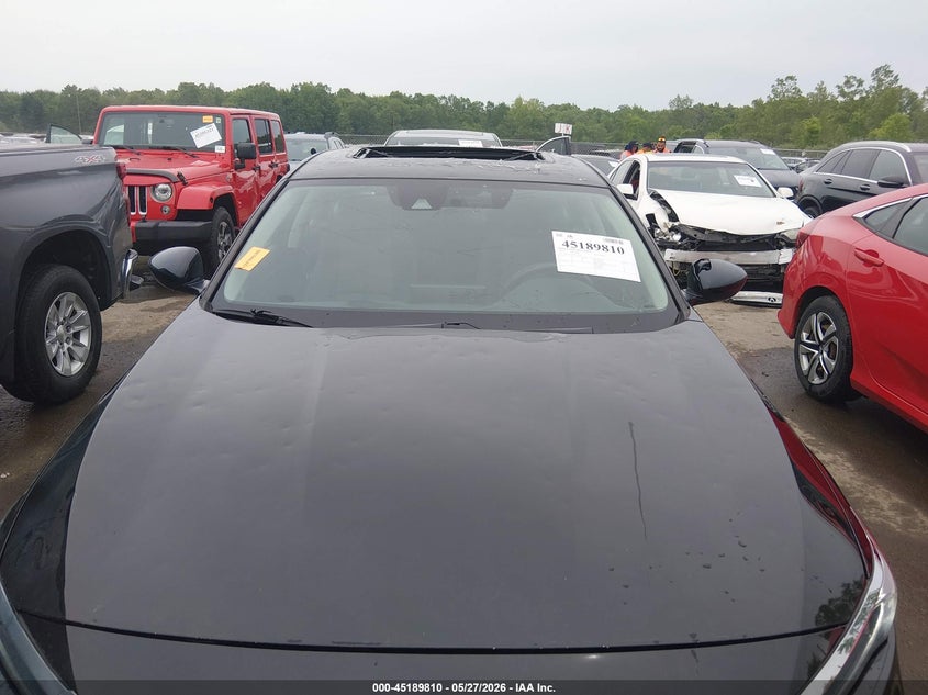 2018 Honda Accord VIN 1HGCV1F4XJA224078 IAAI salvage auction — HAIL, Salvage Title, sold $5,600 on 2026-07-17 (photo 6)