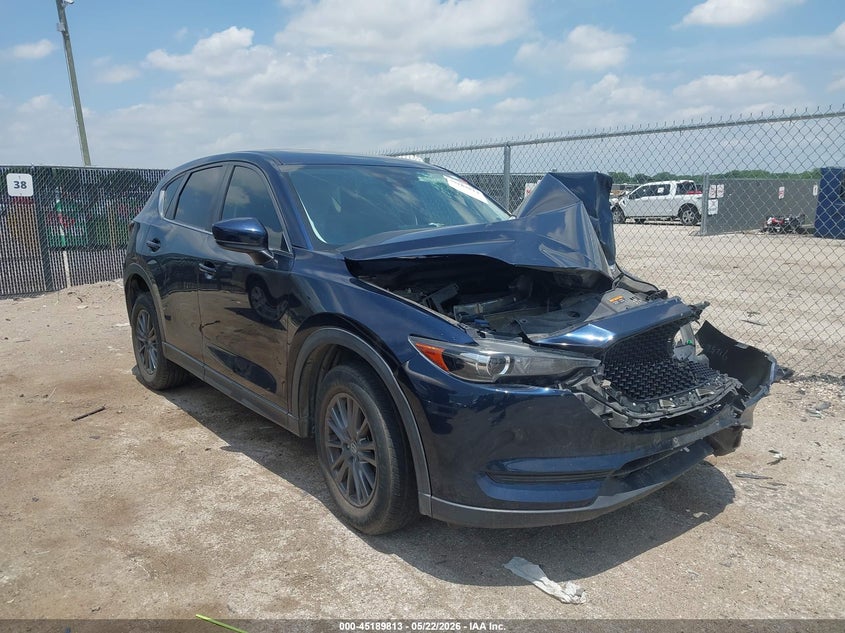 2021 Mazda Cx-5 VIN JM3KFACM7M0315676 IAAI salvage auction — FRONT END, Salvage (Texas), sold $3,150 on 2026-07-28 (photo 1)