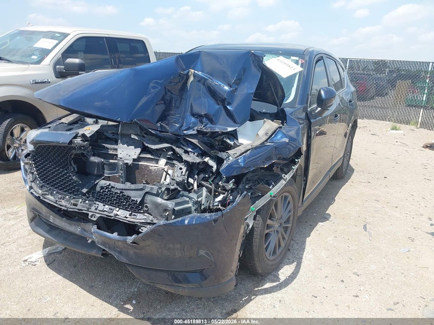 2021 Mazda Cx-5 VIN JM3KFACM7M0315676 IAAI salvage auction — FRONT END, Salvage (Texas), sold $3,150 on 2026-07-28 (photo 2)