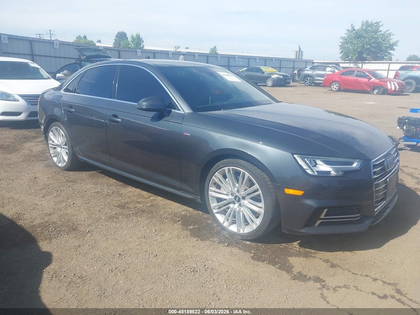2017 Audi A4 VIN WAUENAF42HN070859 IAAI salvage auction — REAR END, Bill Of Sale (Washington), sold $5,350 on 2026-07-07 (photo 1)