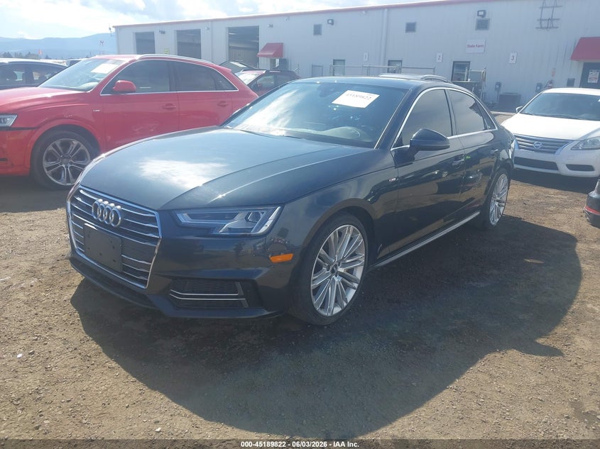 2017 Audi A4 VIN WAUENAF42HN070859 IAAI salvage auction — REAR END, Bill Of Sale (Washington), sold $5,350 on 2026-07-07 (photo 2)