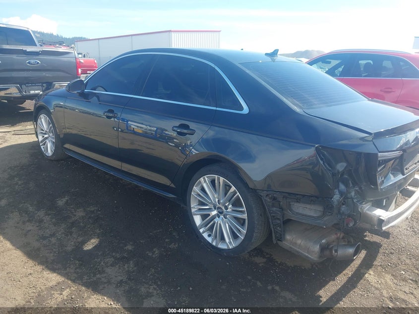 2017 Audi A4 VIN WAUENAF42HN070859 IAAI salvage auction — REAR END, Bill Of Sale (Washington), sold $5,350 on 2026-07-07 (photo 3)