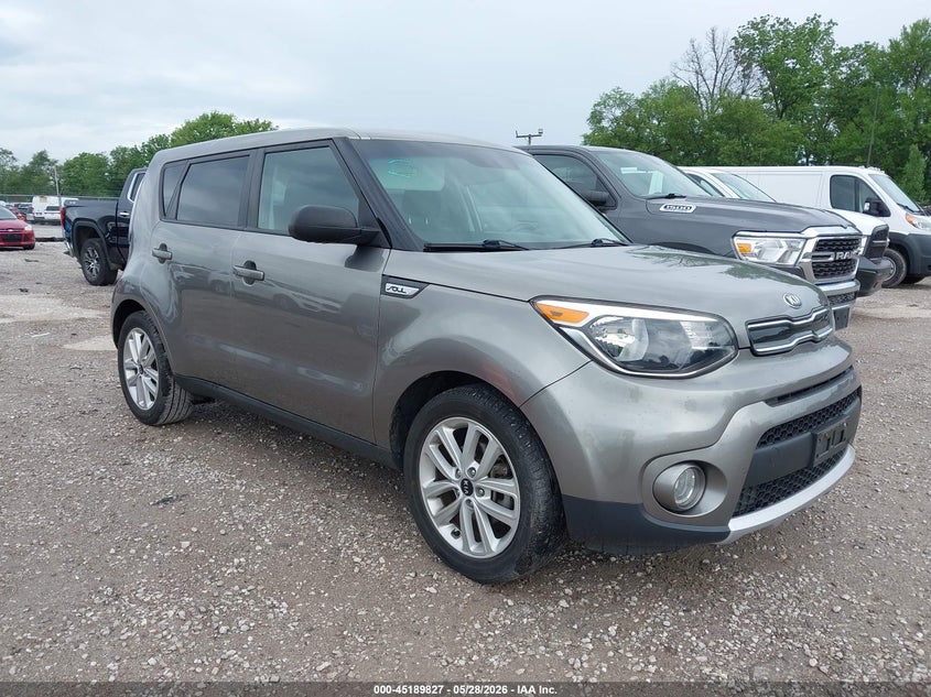 2018 Kia Soul VIN KNDJP3A58J7594812 IAAI salvage auction — HAIL, Salvage Title, sold $4,050 on 2026-07-20 (photo 1)