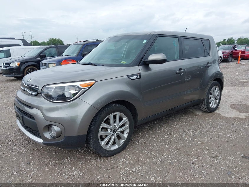 2018 Kia Soul VIN KNDJP3A58J7594812 IAAI salvage auction — HAIL, Salvage Title, sold $4,050 on 2026-07-20 (photo 2)