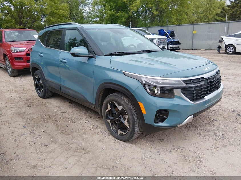 2024 Kia Seltos VIN KNDERCAA4R7642861 IAAI salvage auction — HAIL, Salvage (Wisconsin), sold $7,175 on 2026-07-08 (photo 1)