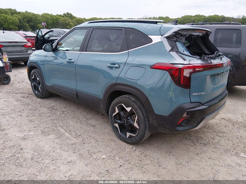 2024 Kia Seltos VIN KNDERCAA4R7642861 IAAI salvage auction — HAIL, Salvage (Wisconsin), sold $7,175 on 2026-07-08 (photo 3)