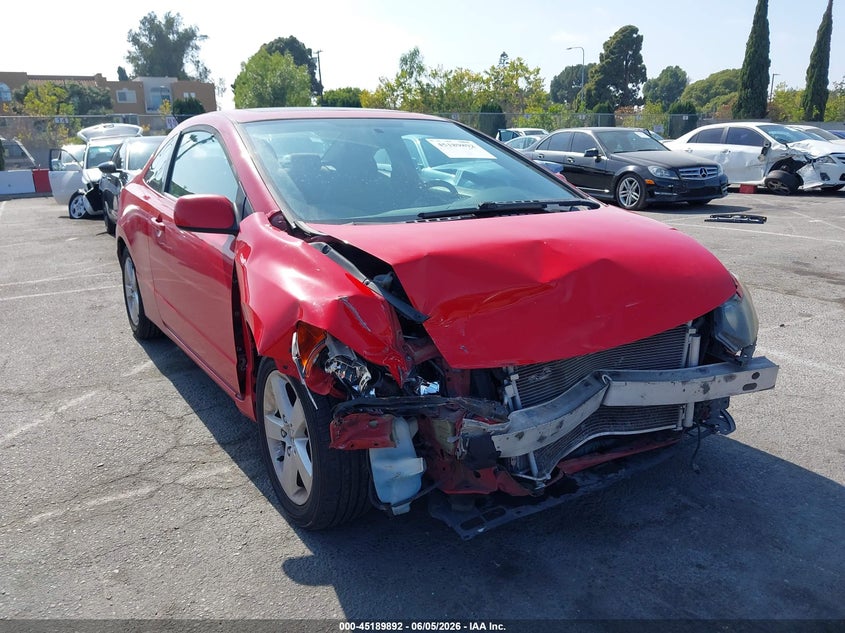 2007 Honda Civic VIN 2HGFG12837H569902 IAAI salvage auction — FRONT END, Salvage (California), sold $400 on 2026-07-09 (photo 1)