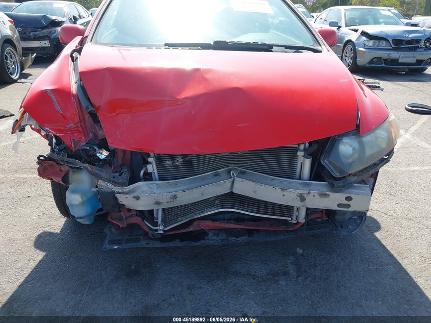 2007 Honda Civic VIN 2HGFG12837H569902 IAAI salvage auction — FRONT END, Salvage (California), sold $400 on 2026-07-09 (photo 6)