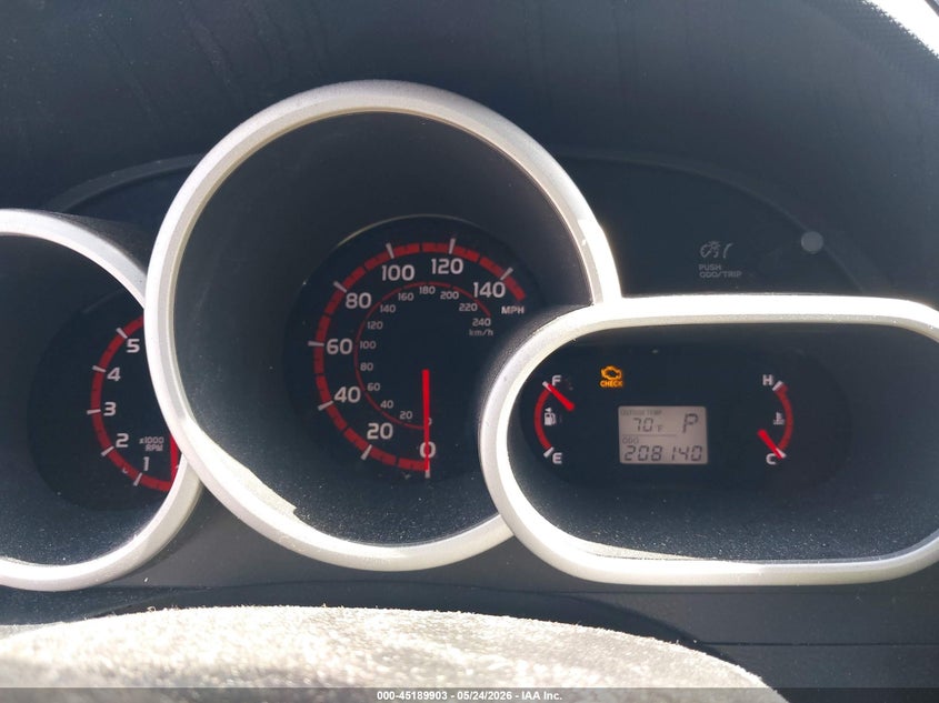 2009 Pontiac Vibe VIN 5Y2SR67029Z457263 IAAI salvage auction — HAIL, Clear (Missouri), sold $500 on 2026-07-13 (photo 7)