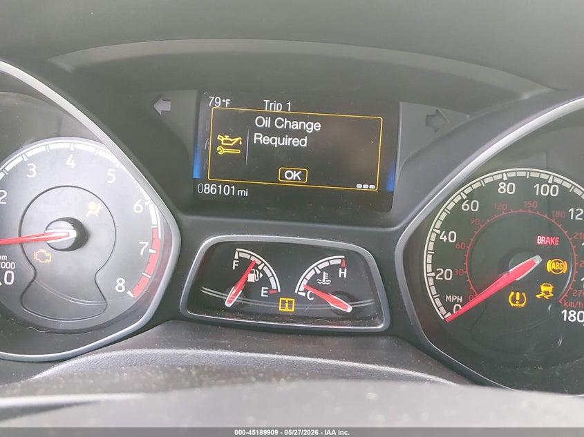 2017 Ford Focus st VIN 1FADP3L99HL222383 IAAI salvage auction — NORMAL WEAR, Original (Kentucky), sold $2,750 on 2026-07-06 (photo 7)