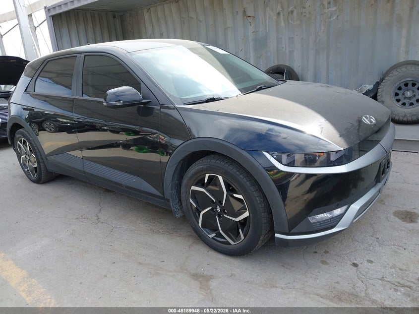 2024 Hyundai Ioniq 5 VIN KM8KN4DE9RU249986 IAAI salvage auction — LEFT REAR, Salvage (California), sold $10,500 on 2026-07-13 (photo 1)