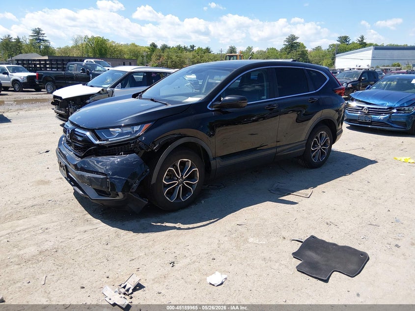 2021 Honda Cr-v VIN 2HKRW2H80MH661483 IAAI salvage auction — FRONT END, Salvage Title, sold $7,900 on 2026-07-09 (photo 2)