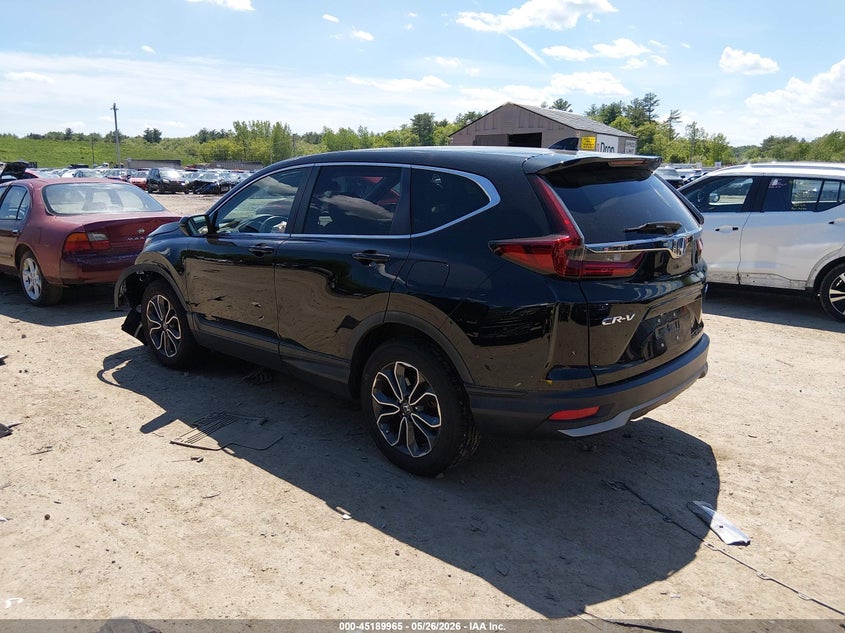 2021 Honda Cr-v VIN 2HKRW2H80MH661483 IAAI salvage auction — FRONT END, Salvage Title, sold $7,900 on 2026-07-09 (photo 3)