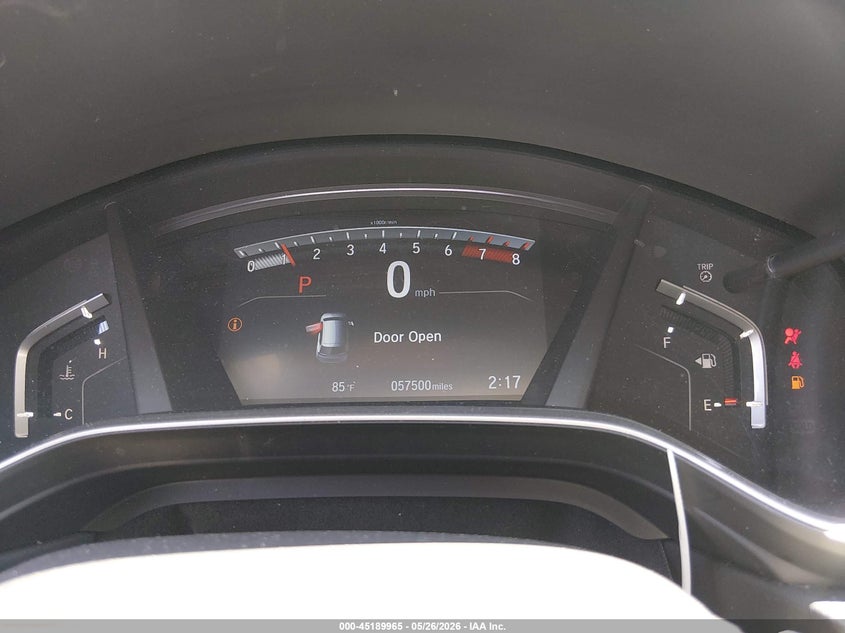 2021 Honda Cr-v VIN 2HKRW2H80MH661483 IAAI salvage auction — FRONT END, Salvage Title, sold $7,900 on 2026-07-09 (photo 7)