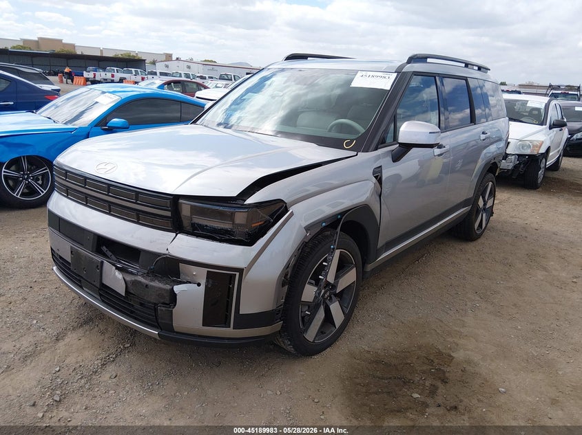 2024 Hyundai Santa fe VIN 5NMP4DGL2RH057761 IAAI salvage auction — FRONT & REAR, Salvage Title, sold $9,700 on 2026-07-29 (photo 2)