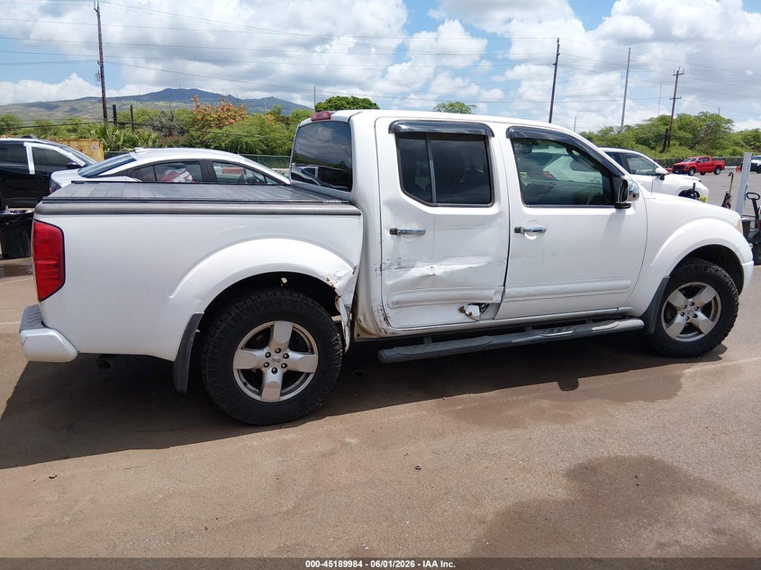 2008 Nissan Frontier VIN 1N6AD07U98C417318 IAAI salvage auction — SIDE, Clear (Hawaii), sold $1,500 on 2026-07-23 (photo 6)