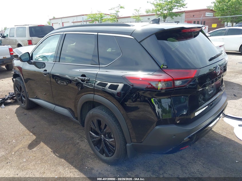 2023 Nissan Rogue VIN JN8BT3BB6PW218536 IAAI salvage auction — LEFT FRONT, Scrap (Michigan), sold $2,950 on 2026-07-09 (photo 3)